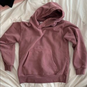 PINKY/PURPLE ARITZIA PERFECT HOODIE